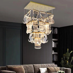 statement chandelier | modern chandeliers for high ceilings | troy lighting chandelier | nordic chandelier | droplet chandelier | kinetic chandelier | onyx chandelier | troy lighting marcel chandelier | bloom chandelier