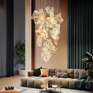 statement chandelier | modern chandeliers for high ceilings | troy lighting chandelier | nordic chandelier | droplet chandelier | kinetic chandelier | onyx chandelier | troy lighting marcel chandelier | bloom chandelier
