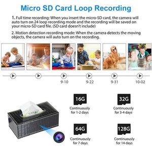 Tissue Box Camera - video quality