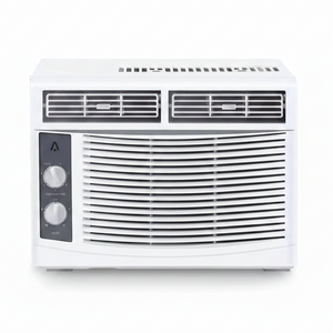 Front view of the Window Air Conditioner, designed with control knobs and vents for efficient, compact cooling in any room.