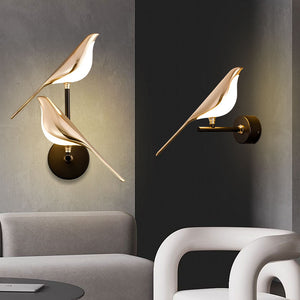 Bird Wall Lamp