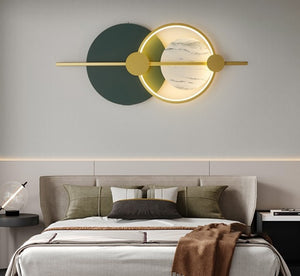 Dual Circular Wall Sconce
