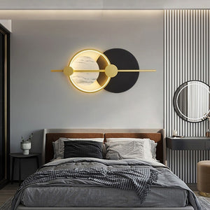 Dual Circular Wall Sconce