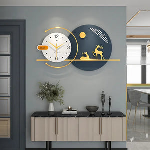 deer wall clock | deer clock | deer clocks | large deer wall clock | small deer wall clock | custom deer wall clock | deer kitchen wall clock