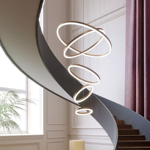 Luxury Multi-Rings Chandelier