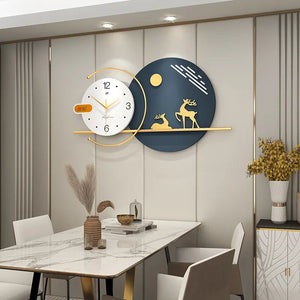 deer wall clock | deer clock | deer clocks | large deer wall clock | small deer wall clock | custom deer wall clock | deer kitchen wall clock