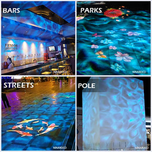 water projector light | water ripple light | water ripple projector | water effect light projector | water wave projector