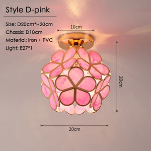 Geometric Flower Ceiling Light