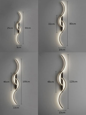 Spiral Wall Sconce