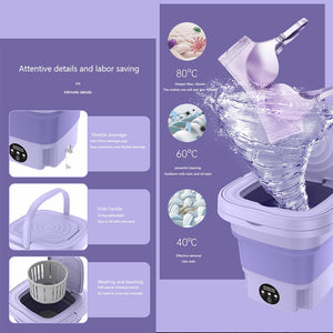 Foldable Washing Machine - iSmart Home Gadgets Limited