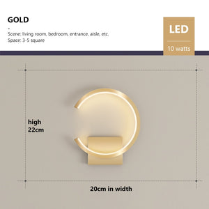 Nordic Ring Wall Light