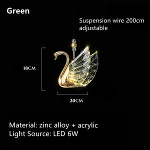 Nordic Swan Pendant Light - iSmart Home Gadgets Limited