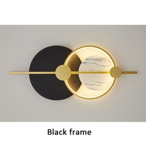 Dual Circular Wall Sconce