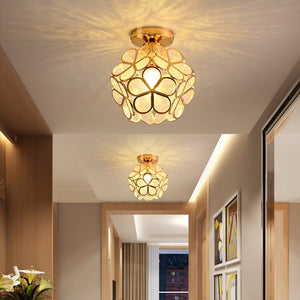 Geometric Flower Ceiling Light