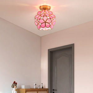 Geometric Flower Ceiling Light