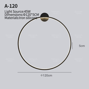 Minimalist Circular Wall Sconce