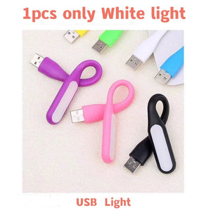 The Minimalist Wall Sconce is shown in four colors—purple, pink, black, and blue—with “1pcs only White light” and “USB Light”, offering a modern alternative for decorative wall lighting.