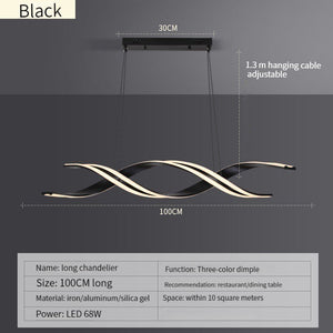 Spiral Pendant Light