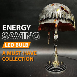 war relic lamp | industrial table lamp | industrial bedside lamp | rustic lamp | rustic lamps | lamps rustic | rustic lamp table | rustic lamp shade