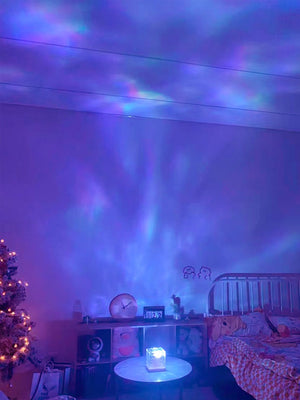water effect light | ocean wave projector | led wave light | wave light projector | water ripple light | lights that look like water falling | water ripple light bulb | shimmering water lighting effect