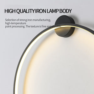 Minimalist Circular Wall Sconce