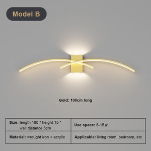 Minimalist Strip Wall Lamp