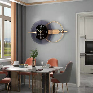 modern wall clock | modern wall clock large | black wall clock | black and gold wall art | black clock | minimalist wall clock | black wall clock large  | oversized modern wall clock | black and gold wall clocks | modern wall clock for living room | black wall clock modern | black and gold clock