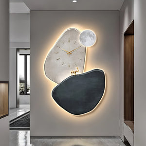 clock wall decor | industrial decor | large wall clocks for living room decor | big clocks for wall living room | living room clock | living room wall clock | living room clocks wall | decorative clock | small wall clocks for living room | natural stones