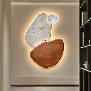clock wall decor | industrial decor | large wall clocks for living room decor | big clocks for wall living room | living room clock | living room wall clock | living room clocks wall | decorative clock | small wall clocks for living room | natural stones
