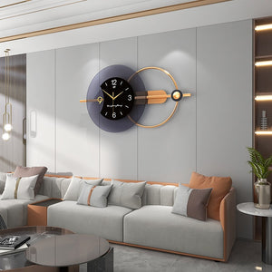 modern wall clock | modern wall clock large | black wall clock | black and gold wall art | black clock | minimalist wall clock | black wall clock large  | oversized modern wall clock | black and gold wall clocks | modern wall clock for living room | black wall clock modern | black and gold clock