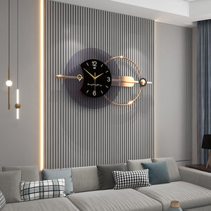 modern wall clock | modern wall clock large | black wall clock | black and gold wall art | black clock | minimalist wall clock | black wall clock large  | oversized modern wall clock | black and gold wall clocks | modern wall clock for living room | black wall clock modern | black and gold clock