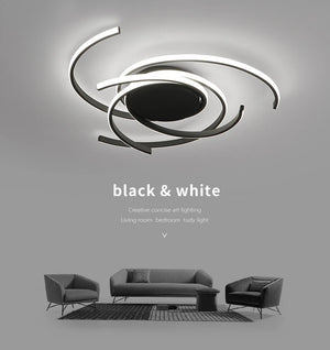 Curved Ceiling Light