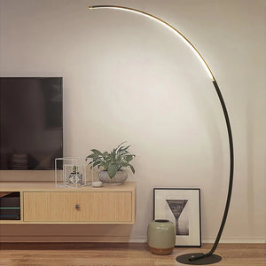 black floor lamp | tall floor lamps | scandinavian floor lamp | scandinavian floor lamps | asian floor lamp | nordic floor lamp | danish floor lamp | gold floor lamp | arc lamp | arc floor lamp gold | black arc floor lamp | floor lamp in dining room