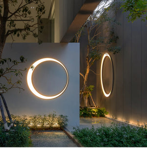 moon wall night light | outdoor moon sconce