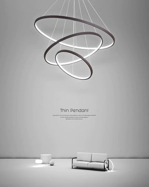 Luxury Multi-Rings Chandelier