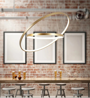 Luxury Multi-Rings Chandelier