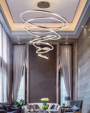 Luxury Multi-Rings Chandelier