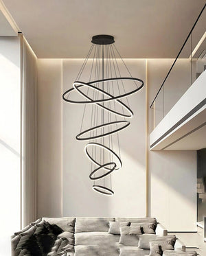 Luxury Multi-Rings Chandelier