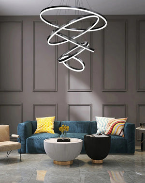Luxury Multi-Rings Chandelier