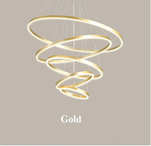 Luxury Multi-Rings Chandelier