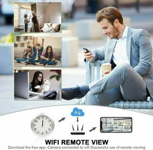 Modern Wall Clock SpyCam