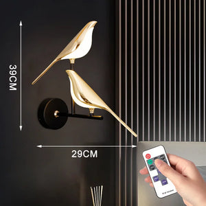 Bird Wall Lamp