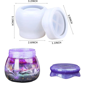ResinLid™ Jar Mold Set - iSmart Home Gadgets Limited