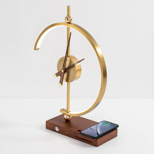 Modern Clock Lamp (Wireless Charging) - iSmart Home Gadgets Limited