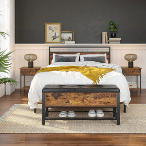 2-Tier Industrial Side Table - iSmart Home Gadgets Limited