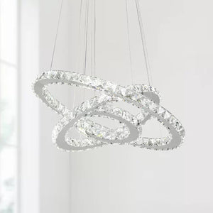 Three-tier Chandelier with Crystal Accents - iSmart Home Gadgets Limited