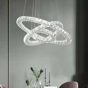 Three-tier Chandelier with Crystal Accents - iSmart Home Gadgets Limited