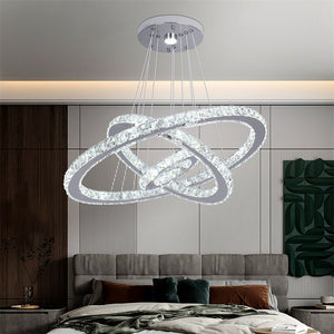 Three-tier Chandelier with Crystal Accents - iSmart Home Gadgets Limited