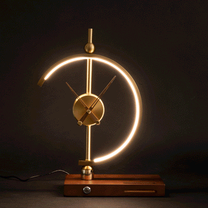 Modern Clock Lamp (Wireless Charging) - iSmart Home Gadgets Limited