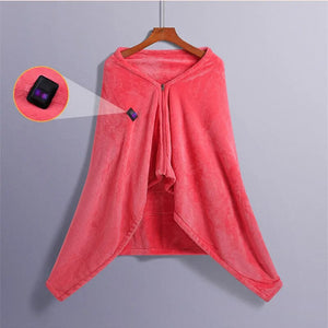 heated shawl | heated shawl wrap | cordless heated shawl | heated shawl for office | electric heated shawl | usb heated shawl